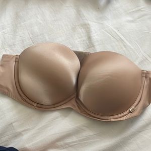 Victoria secret bombshell strapless push up bra “very sexy”- lightly used